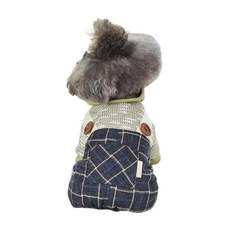 Dog Clothes Winter Warm Puppy Pet Jumpsuit Pet Dog Coats Hooded Dog Jacket Jumpsuits Chihuahua Yorkie Clothing Overalls Rompers