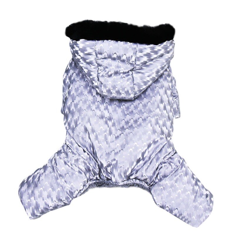 Winter Warm Dog Jacket Waterproof Pet Clothes For Dog Fleece Lining Hooded Coat Dog Jumpsuit Snowsuit For Chihuahua Yorkies