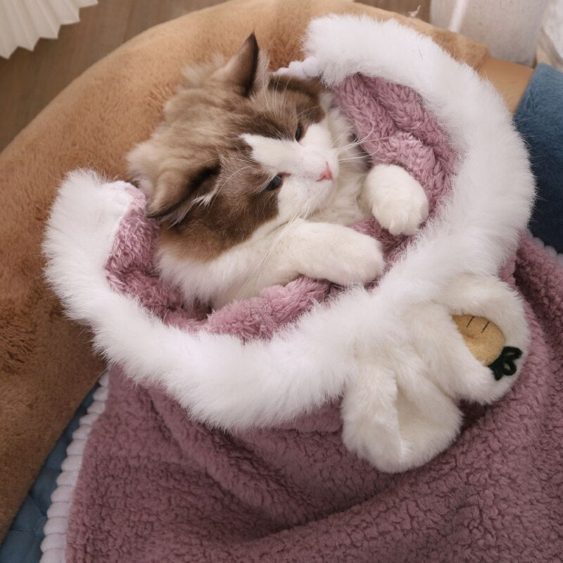 Pet Dog Clothes Puppy Cloak Poncho Cape With Rabbit Ear Hat Pet Costume Soft Fleece Clothing For Cat Small Medium Dog Coat
