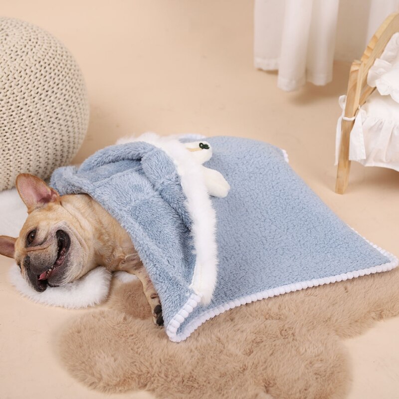 Pet Dog Clothes Puppy Cloak Poncho Cape With Rabbit Ear Hat Pet Costume Soft Fleece Clothing For Cat Small Medium Dog Coat