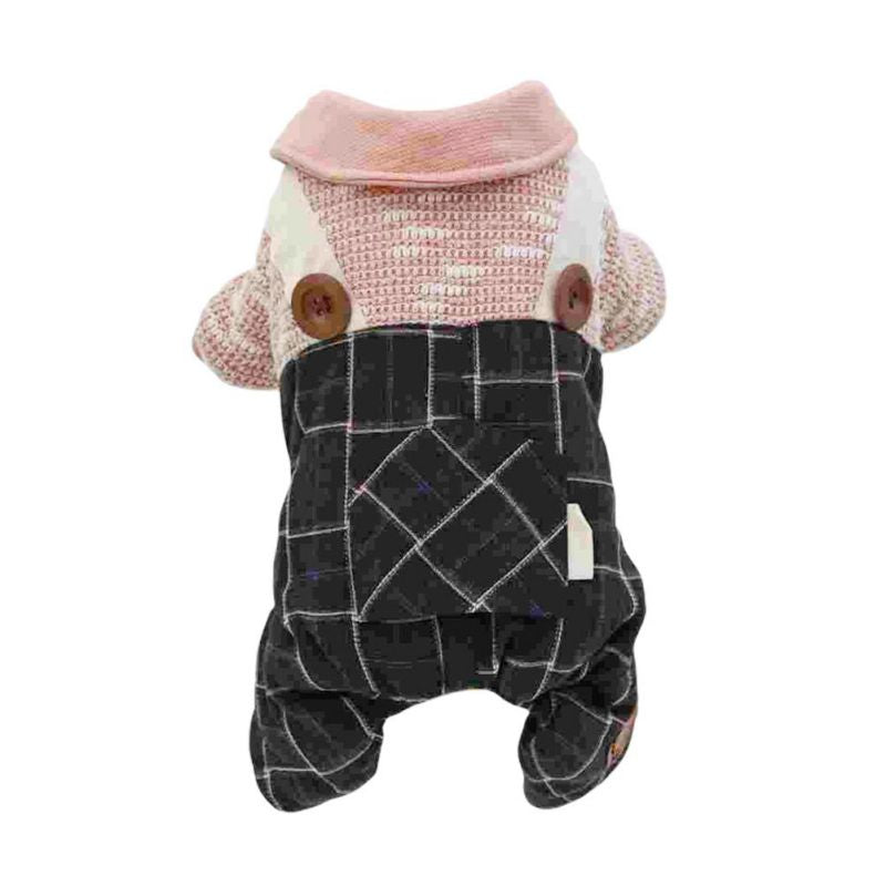 Dog Clothes Winter Warm Puppy Pet Jumpsuit Pet Dog Coats Hooded Dog Jacket Jumpsuits Chihuahua Yorkie Clothing Overalls Rompers