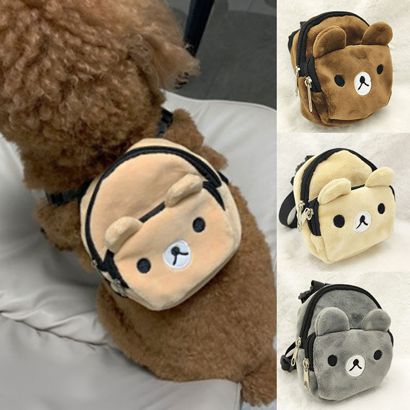 Dog Daypack Animal Themed Backpack Accessory