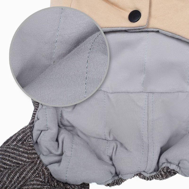 Fleece Pet Jumpsuit Winter Warm Dog Clothes Dog Coat Thicken 4-legged Coat For Small Large Dog Cat Chihuahua Yorkies Overalls