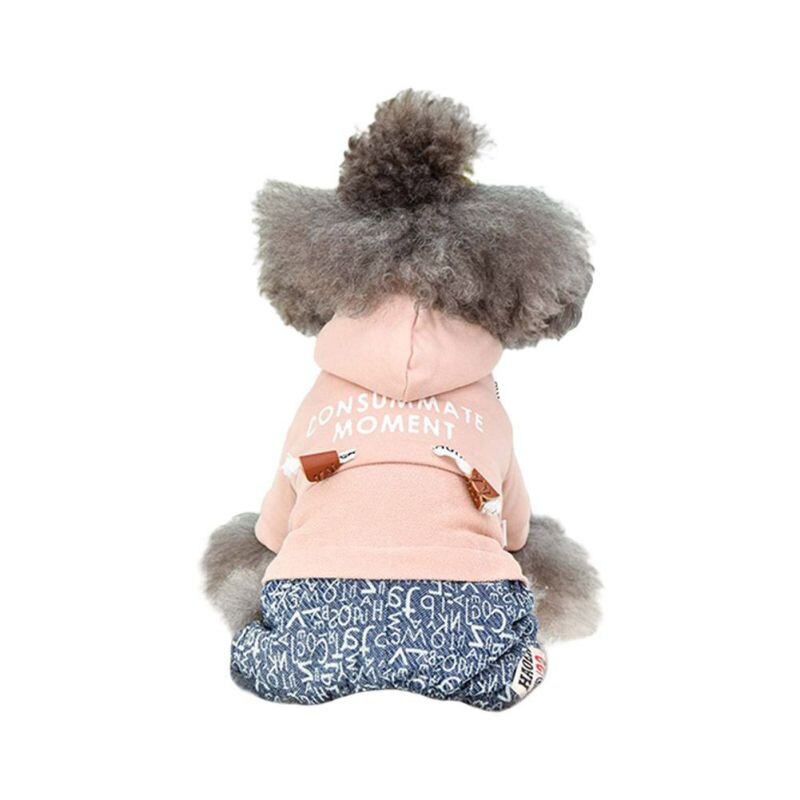 Winter Warm Dog Clothes Pet Dog Jumpsuit Jacket Coat Puppy Chihuahua Clothing Hoodies For Small Medium Dogs Puppy Outfit