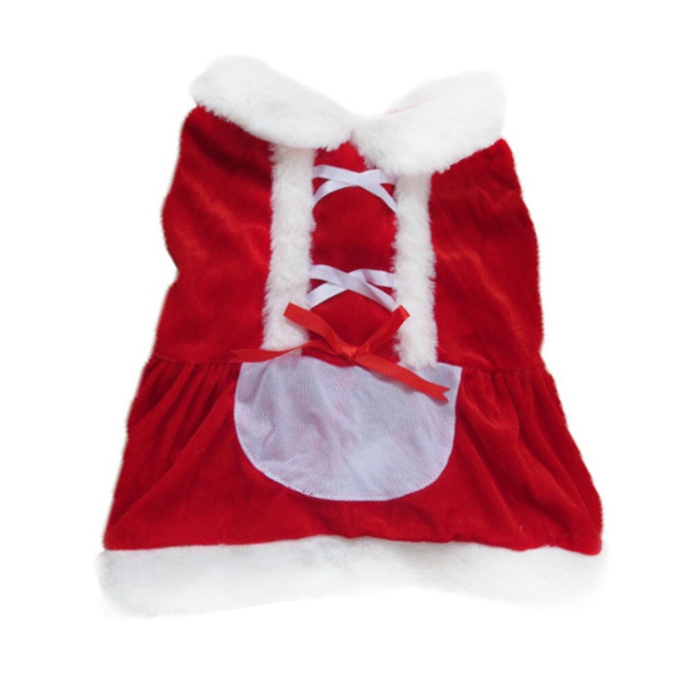 Santa Dog Costume Christmas Pet Clothes Winter Hoodie Coat Clothes Dog Dress Pet Chihuahua Yorkshire Poodle New Year Clothing