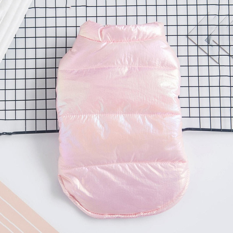 Mother of Pearl Waterproof Filled Fashion Puffer Vest Jacket