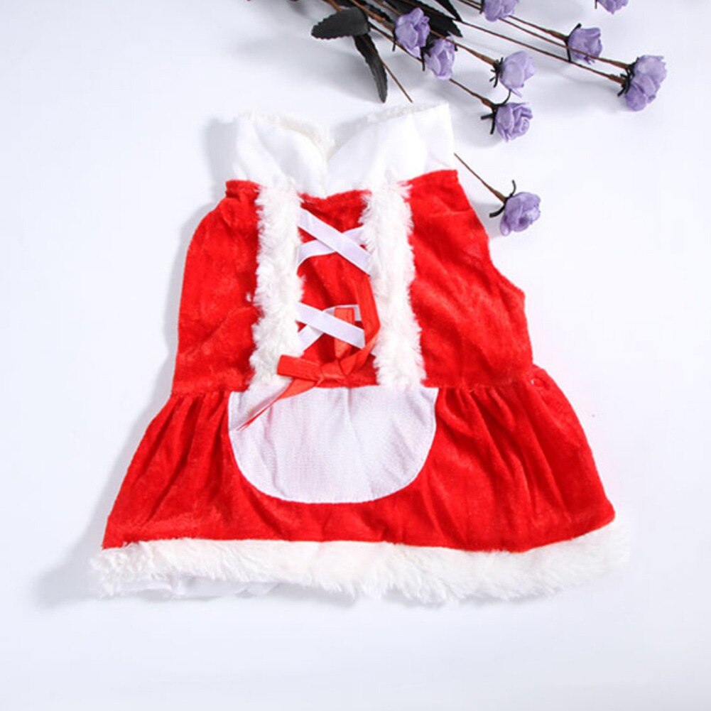 Santa Dog Costume Christmas Pet Clothes Winter Hoodie Coat Clothes Dog Dress Pet Chihuahua Yorkshire Poodle New Year Clothing