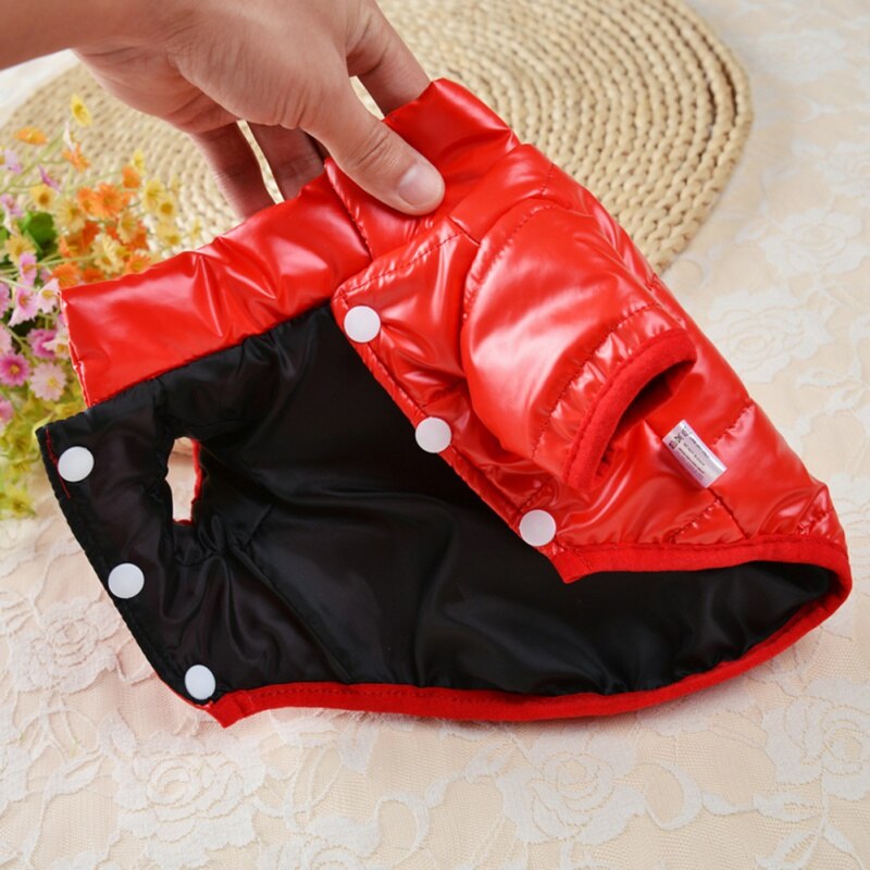 Waterproof Dog Coat Winter Dog Clothes For Smal Medium Large Dogs Pet Overalls Warm Windproof Dog Down Jacket Snowsuit