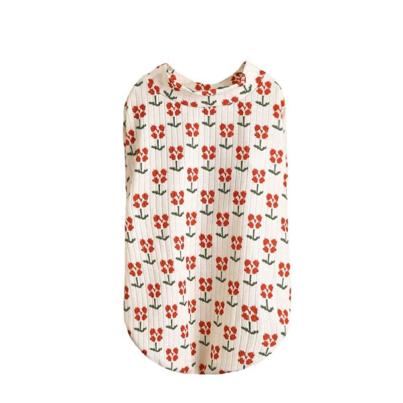 Cute Printed Dog Clothes Spring Puppy Sweatshirt Pet Dog Jacket Coat Clothing Hoodies For Small Medium Dogs Yorkshire Outfit