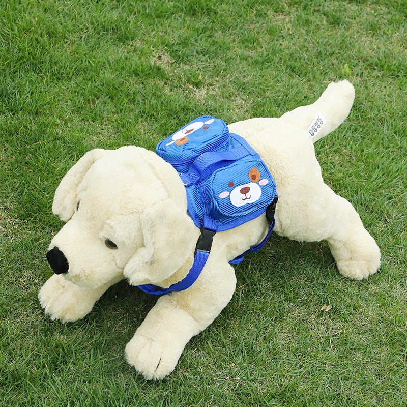 Dog Daypack Animal Themed Backpack Accessory