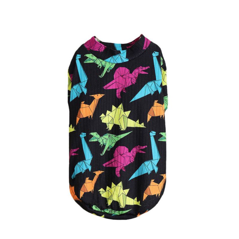Cute Printed Dog Clothes Spring Puppy Sweatshirt Pet Dog Jacket Coat Clothing Hoodies For Small Medium Dogs Yorkshire Outfit