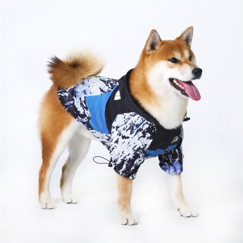 The Dog Face 90s Grunge Dog Clothes - Jacket Sweater, Wind breaker Hoodie for Small Medium and Large Dog - Pet Clothing