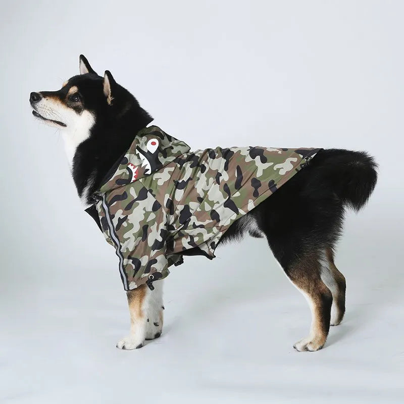 Paw-Tex Waterproof Dog Clothes - Jacket Sweater, Wind breaker Hoodie for Small Medium and Large Dog - Pet Clothing