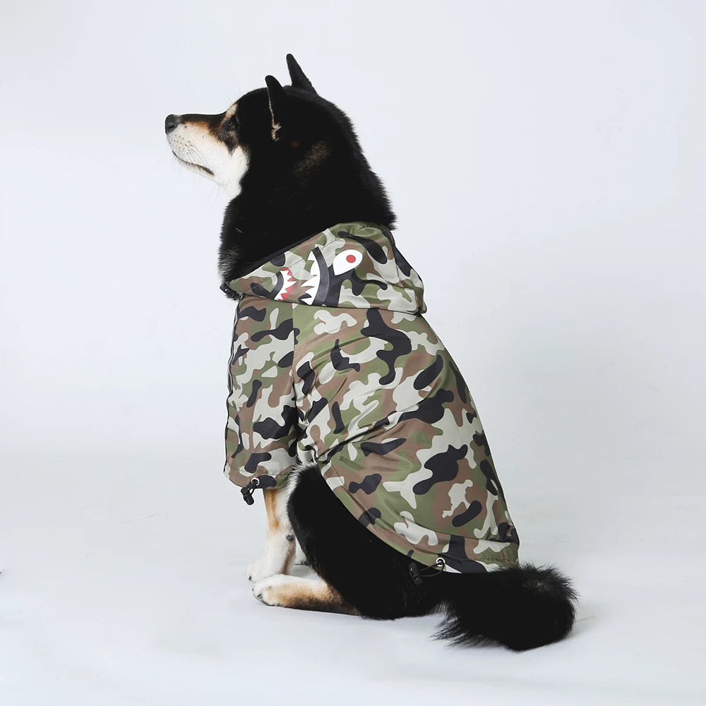 Paw-Tex Waterproof Dog Clothes - Jacket Sweater, Wind breaker Hoodie for Small Medium and Large Dog - Pet Clothing