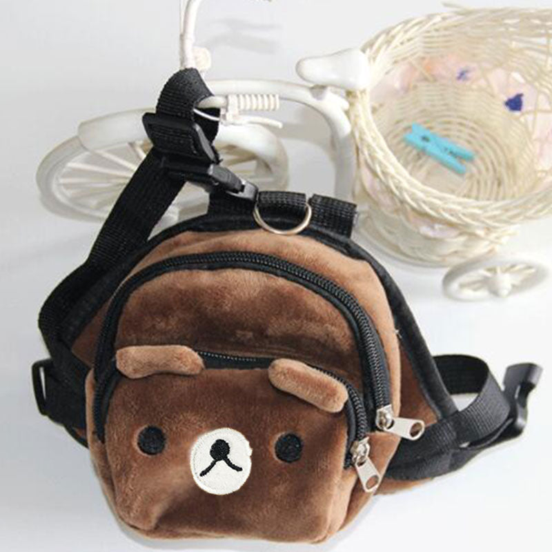 Dog Daypack Animal Themed Backpack Accessory