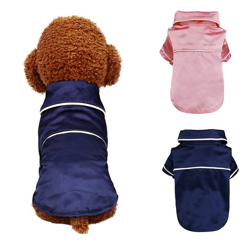 Satin French Dog Pajamas