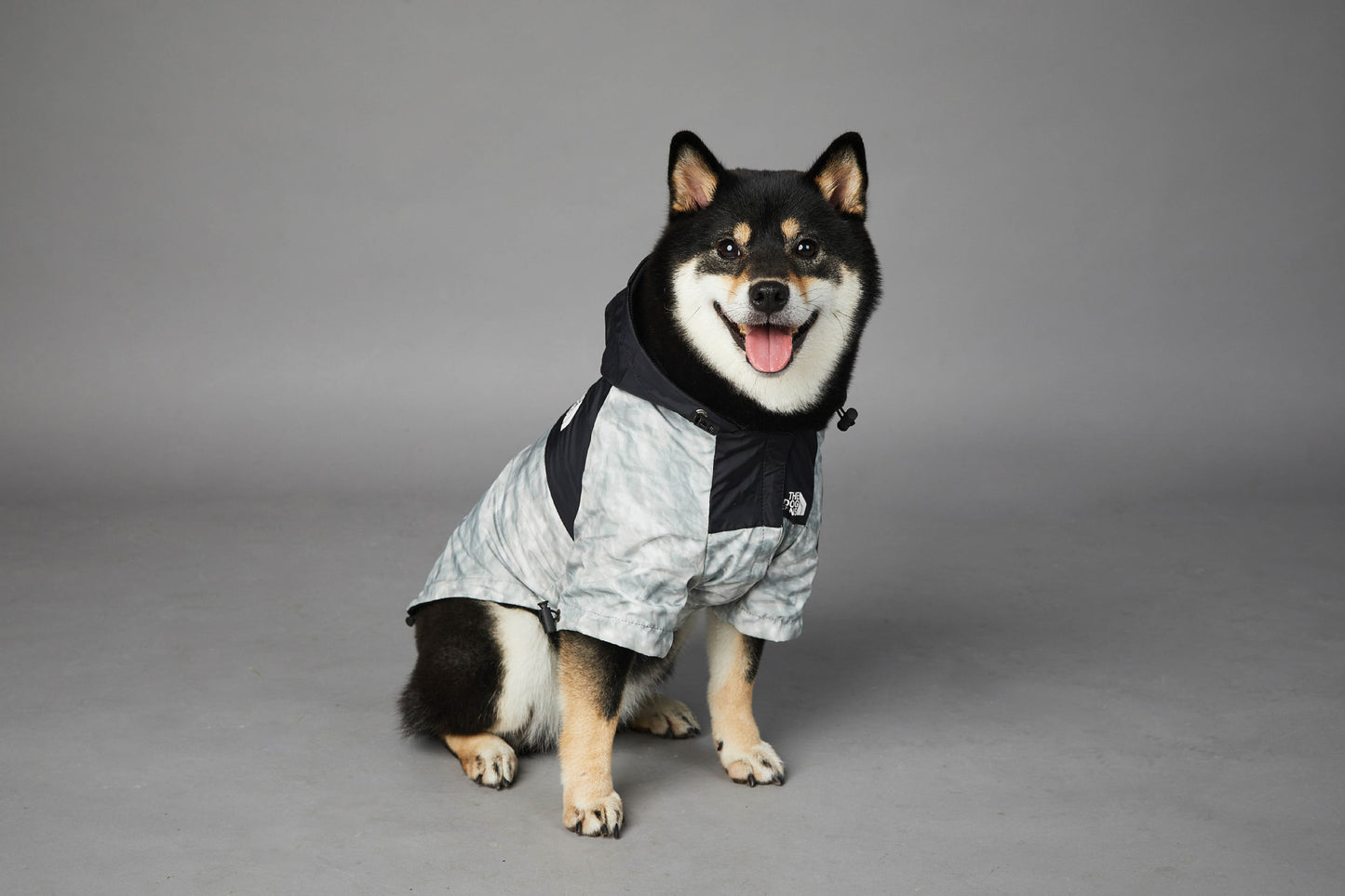 The Dog Face Windproof and Rainproof New Dog Large Dog Raincoat in the North, Dog Pet Cool Jacket