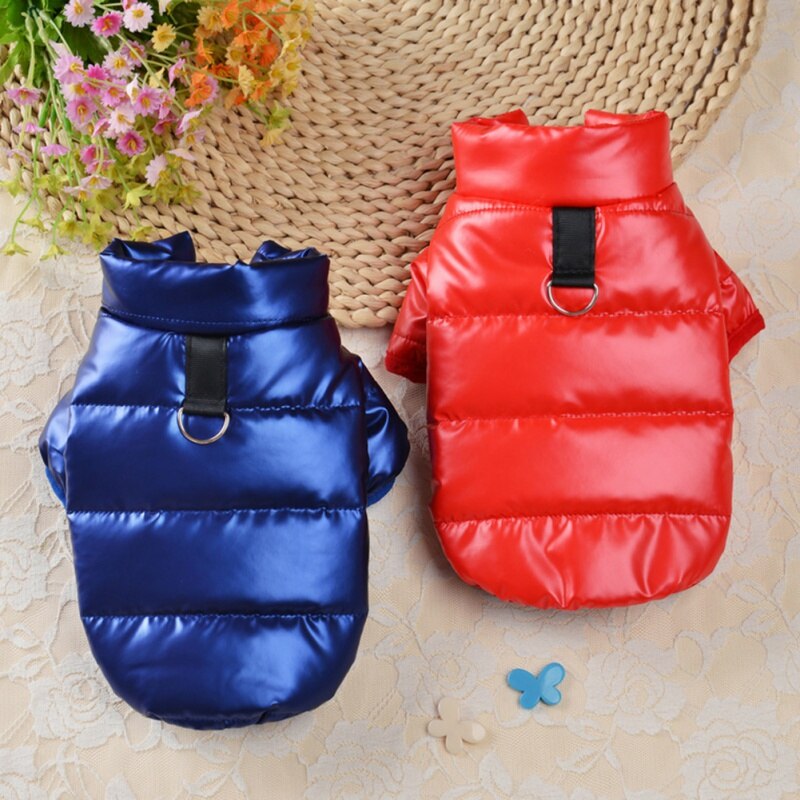 Waterproof Dog Coat Winter Dog Clothes For Smal Medium Large Dogs Pet Overalls Warm Windproof Dog Down Jacket Snowsuit
