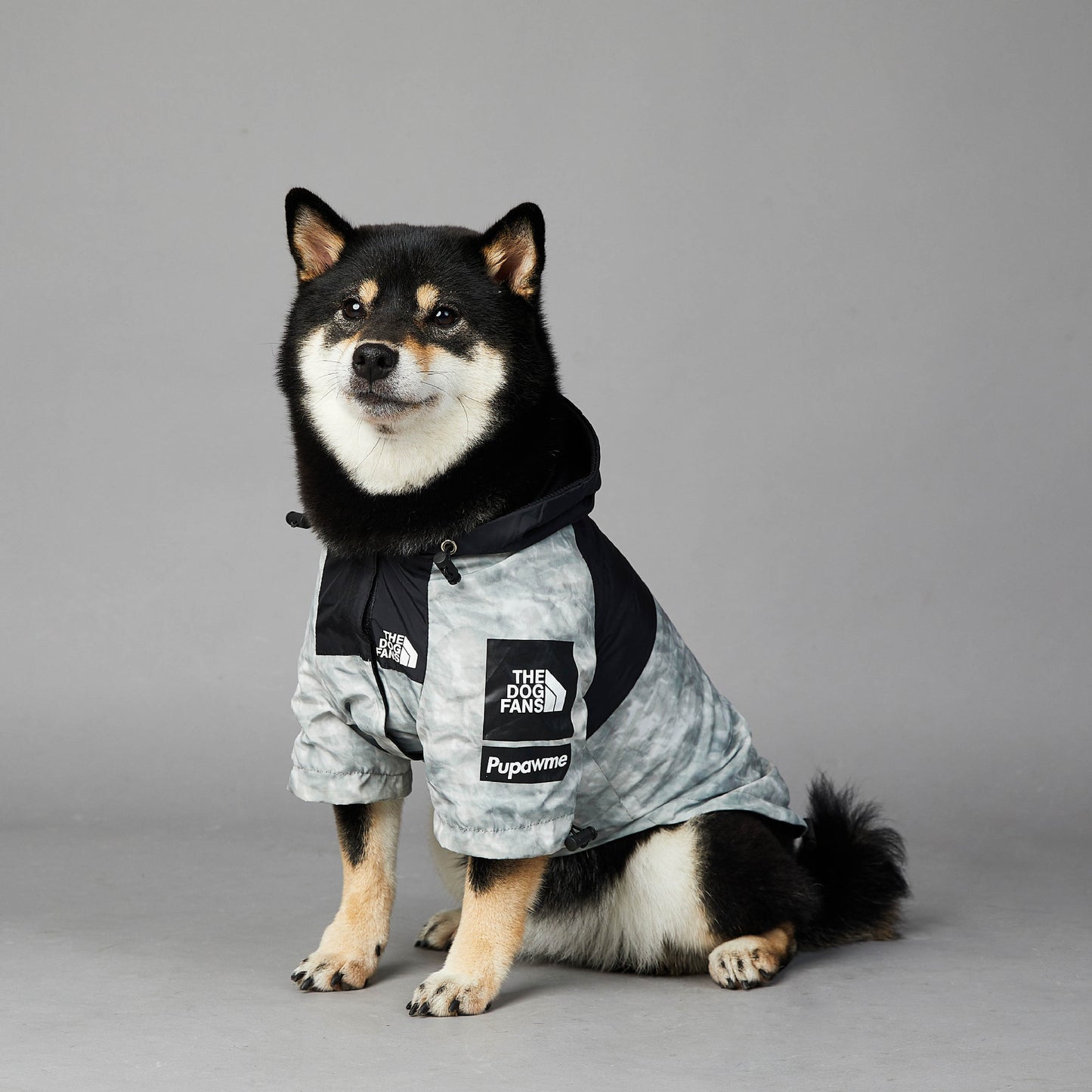 The Dog Face Windproof and Rainproof New Dog Large Dog Raincoat in the North, Dog Pet Cool Jacket