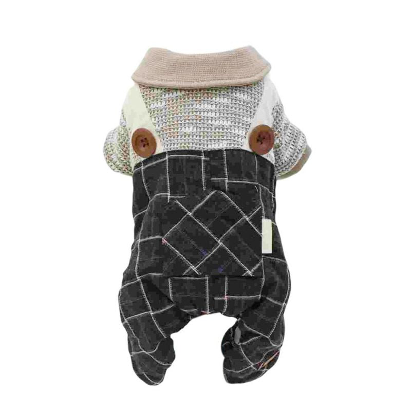 Dog Clothes Winter Warm Puppy Pet Jumpsuit Pet Dog Coats Hooded Dog Jacket Jumpsuits Chihuahua Yorkie Clothing Overalls Rompers