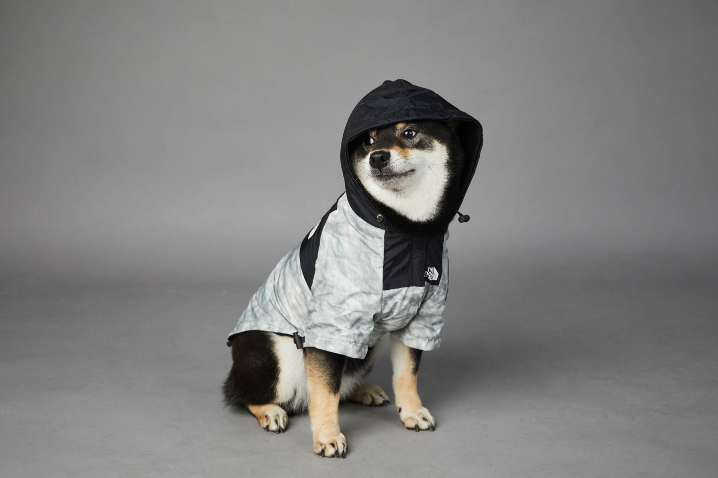 The Dog Face Windproof and Rainproof New Dog Large Dog Raincoat in the North, Dog Pet Cool Jacket