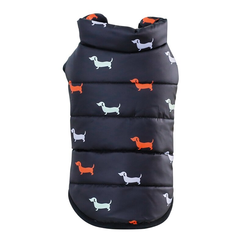 Winter Pet Clothes Puppy Outfit Warm Dog Vest Coat For Small Dogs Windproof Pets Dog Jacket Cotton Padded Chihuahua Apparel