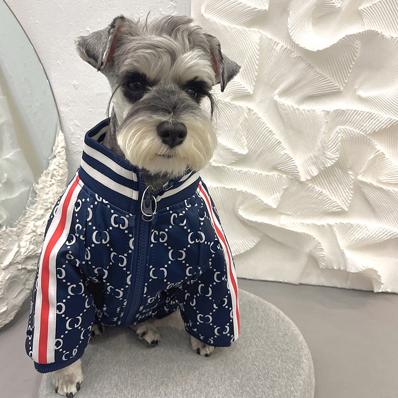 Chanel dog hoodies, small dog clothes 2023